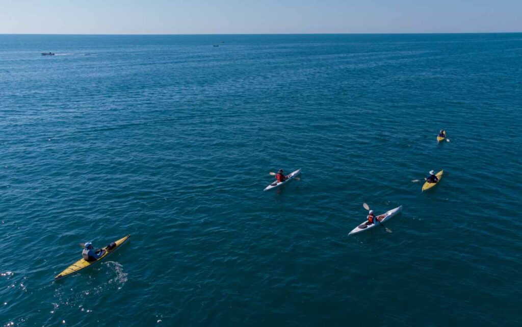 Sports dans le Morbihan, le kayak de mer