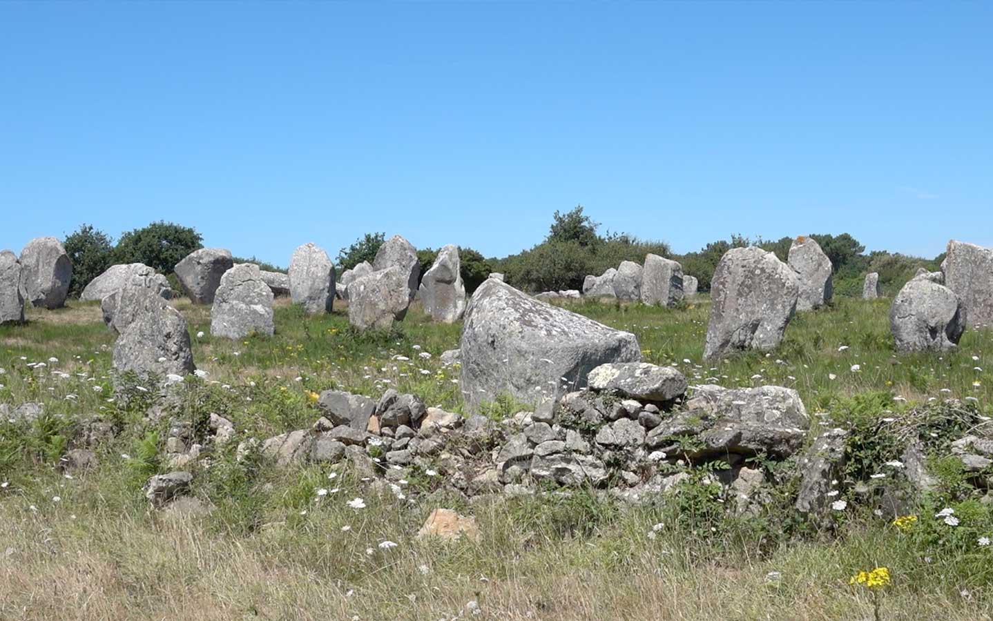 Camping proche des mégalithes de Carnac
